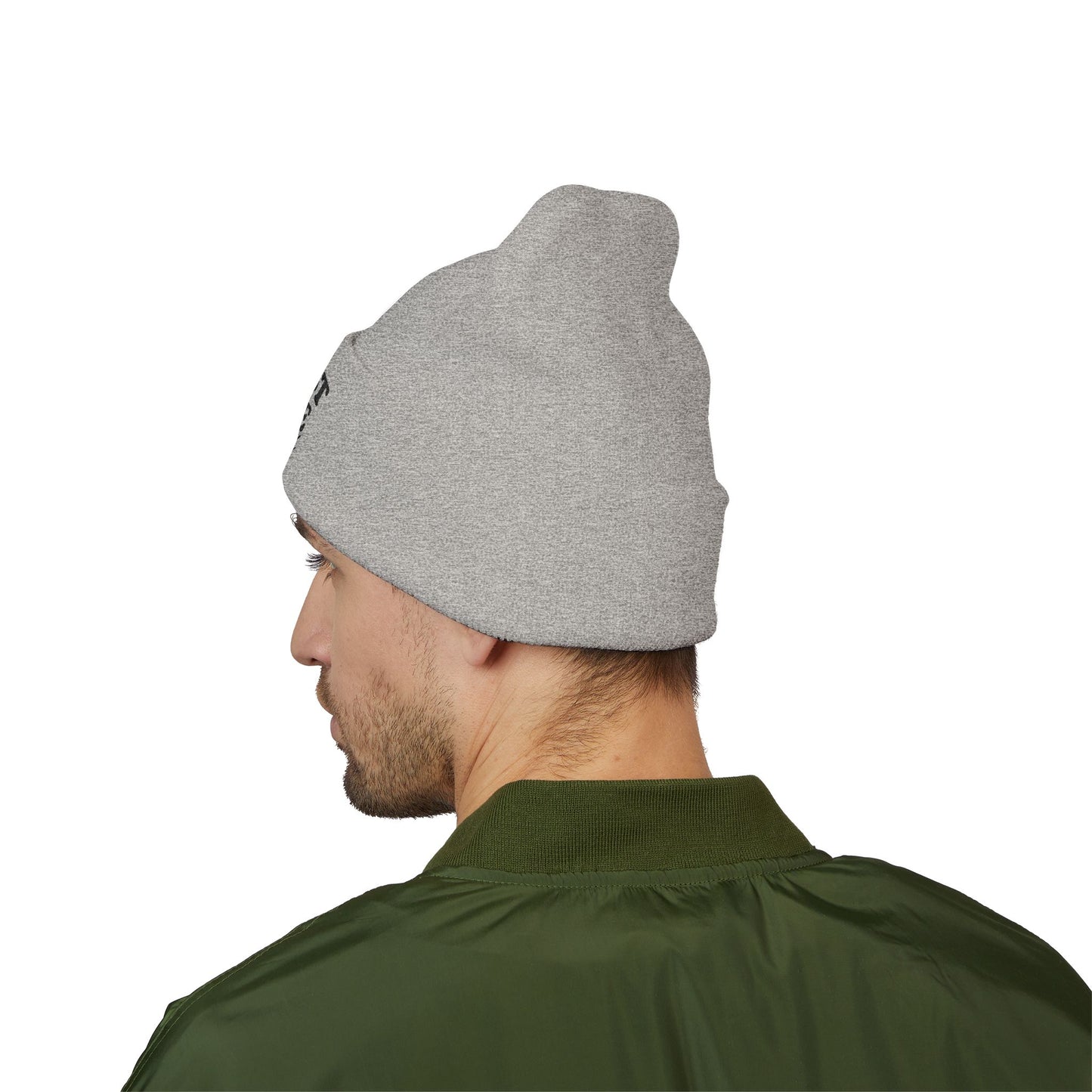 Ghost Mode Activated Embroidered Cuffed Beanie