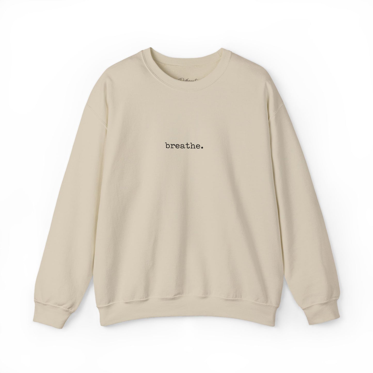 Breathe Minimalist Crewneck Sweatshirt