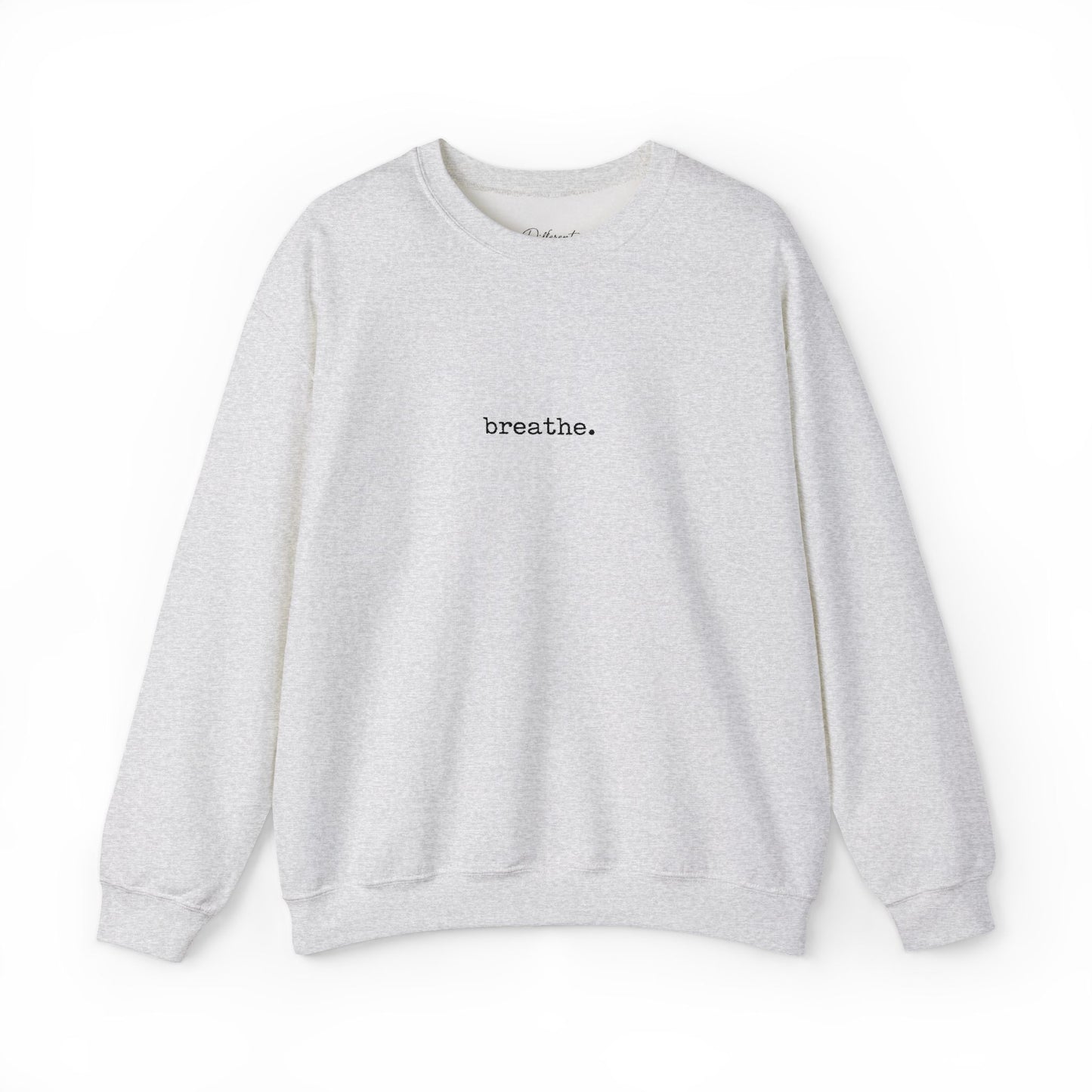 Breathe Minimalist Crewneck Sweatshirt