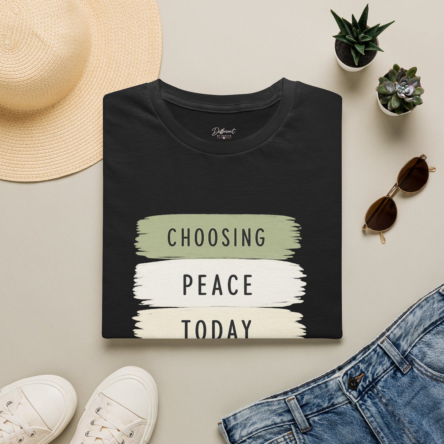 Choosing Peace Today T-Shirt — Inspirational Casual Tee