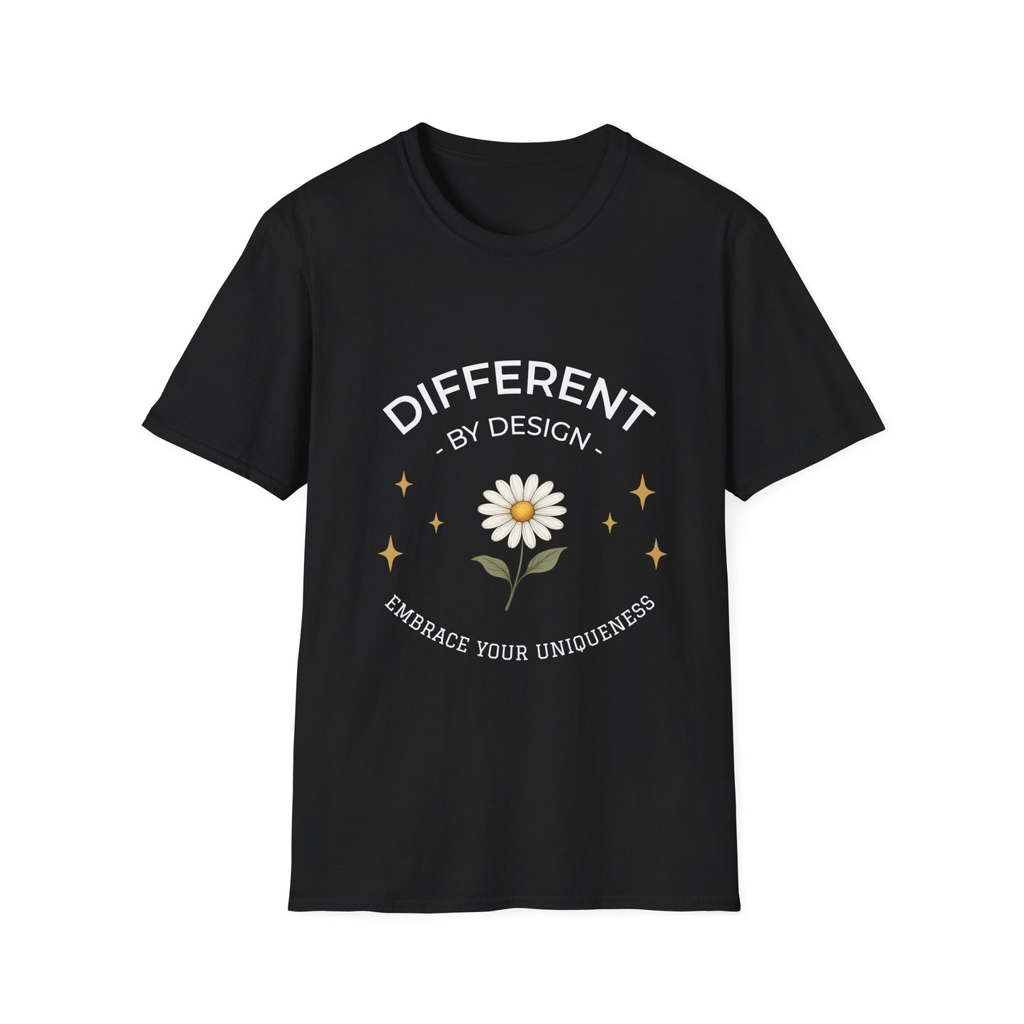 Different by Design Signature Daisy Tee – Embrace Your Uniqueness