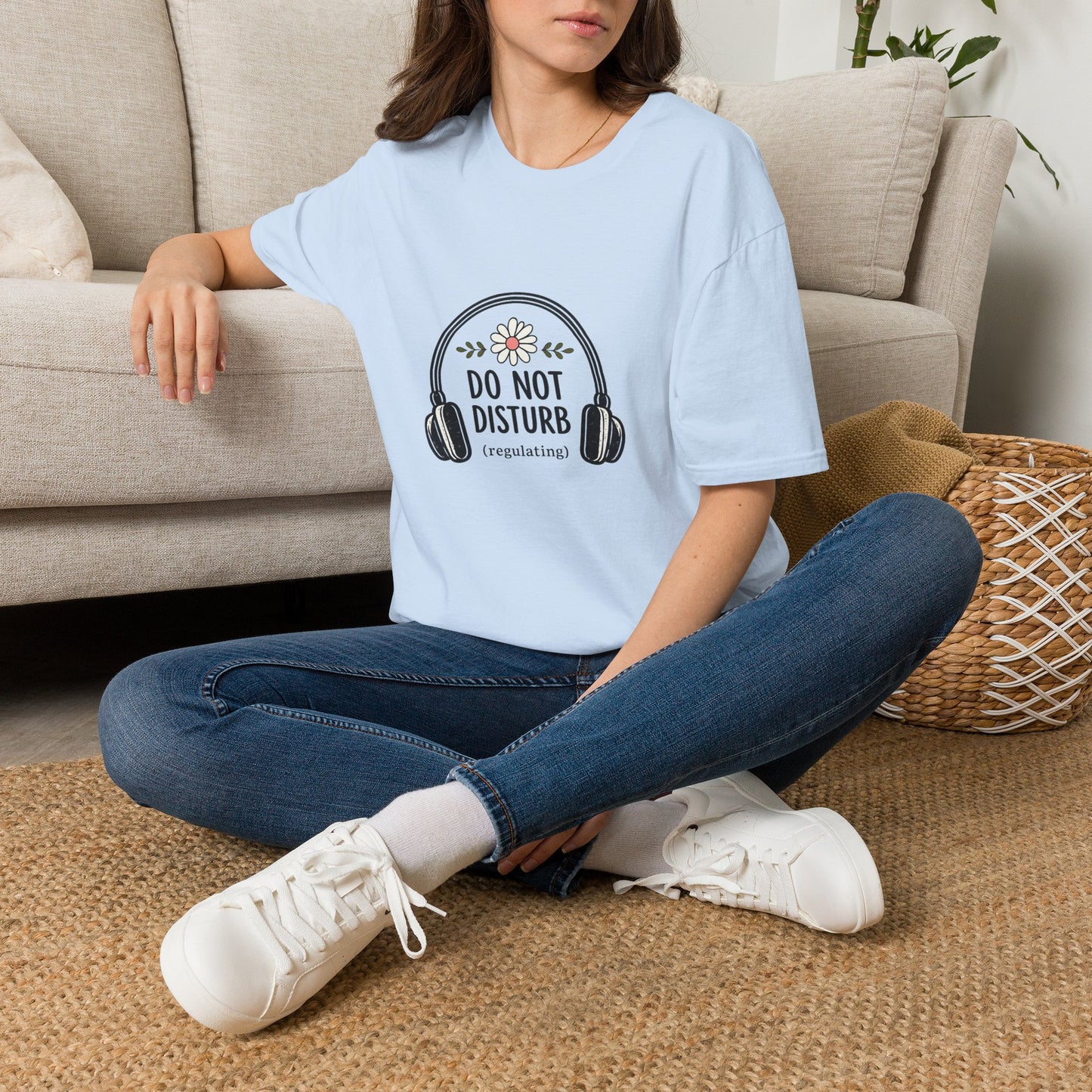 Do Not Disturb Headphones T-Shirt — Relaxing Listening Tee
