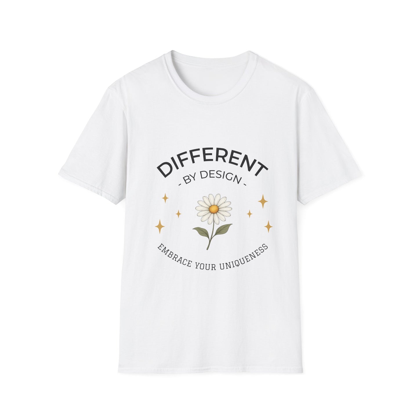 Different by Design Signature Daisy Tee – Embrace Your Uniqueness