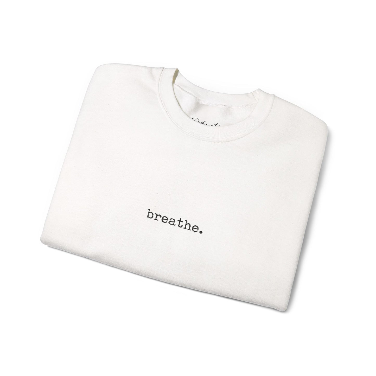 Breathe Minimalist Crewneck Sweatshirt