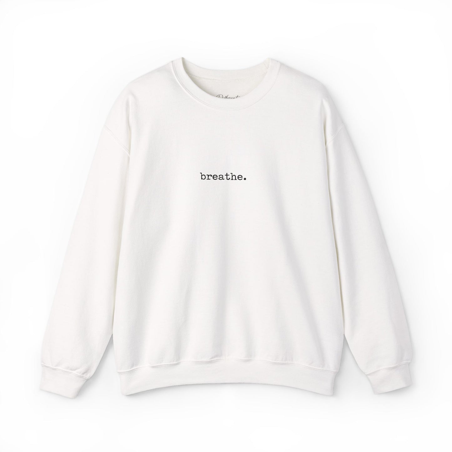 Breathe Minimalist Crewneck Sweatshirt