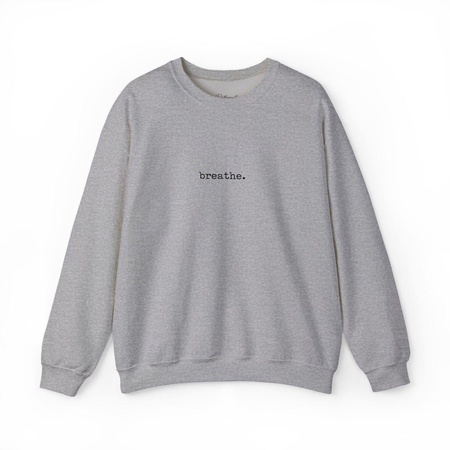 Breathe Minimalist Crewneck Sweatshirt