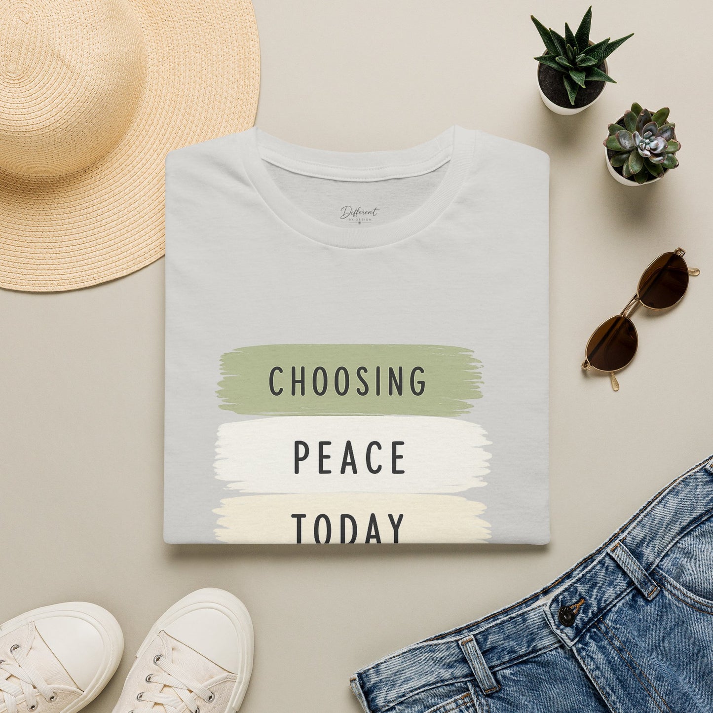 Choosing Peace Today T-Shirt — Inspirational Casual Tee