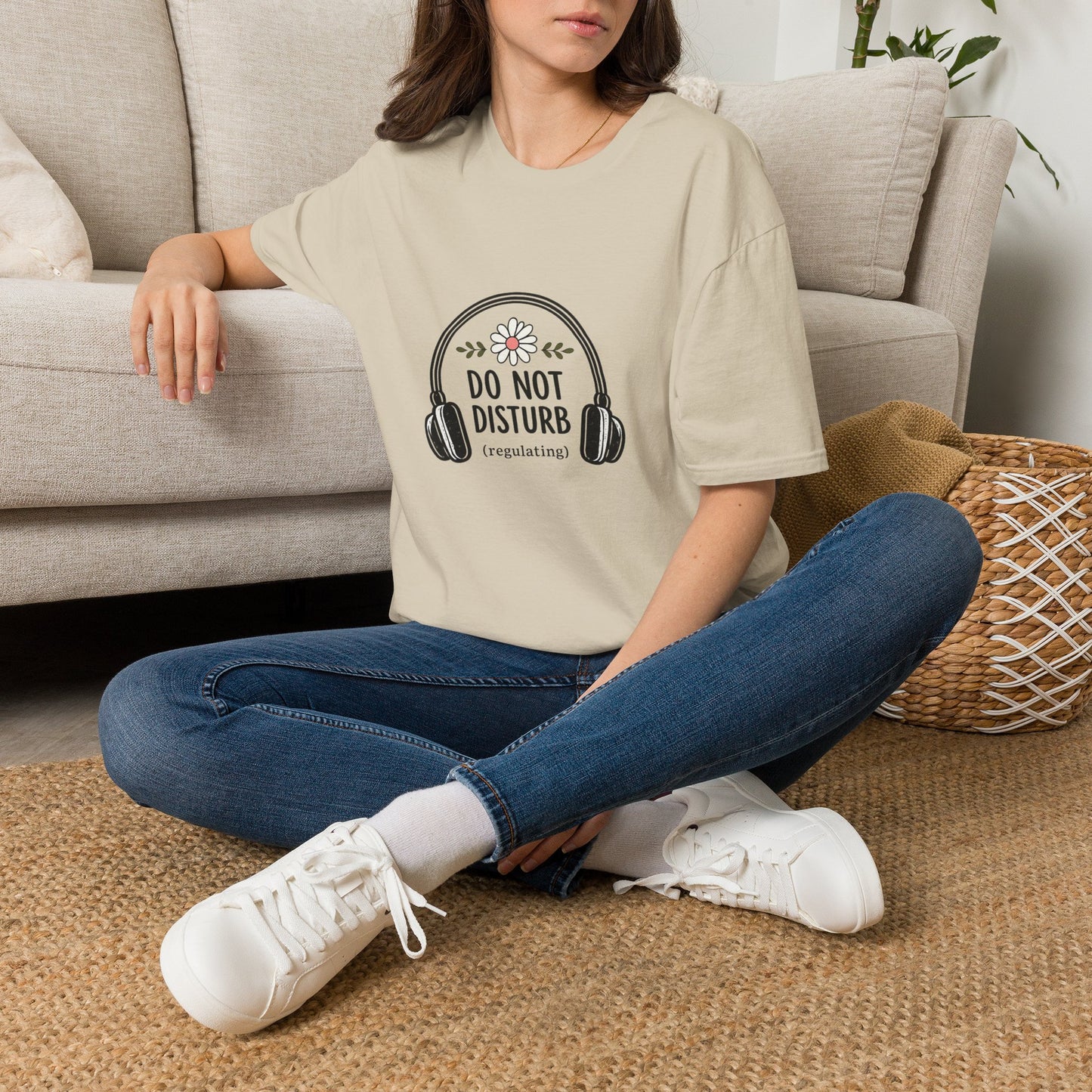 Do Not Disturb Headphones T-Shirt — Relaxing Listening Tee