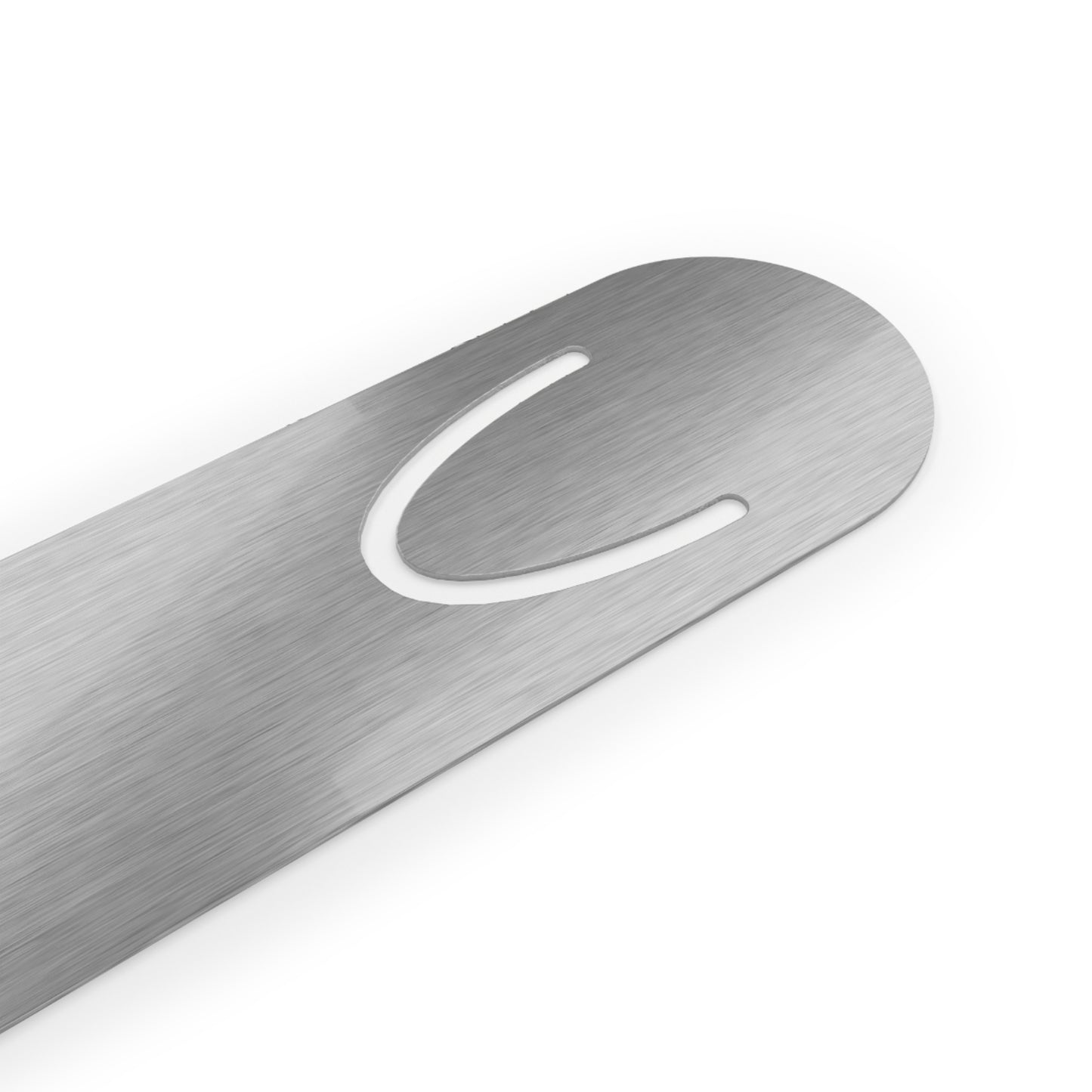 Daisy Pattern Metal Bookmark — Minimal Floral Book Clip