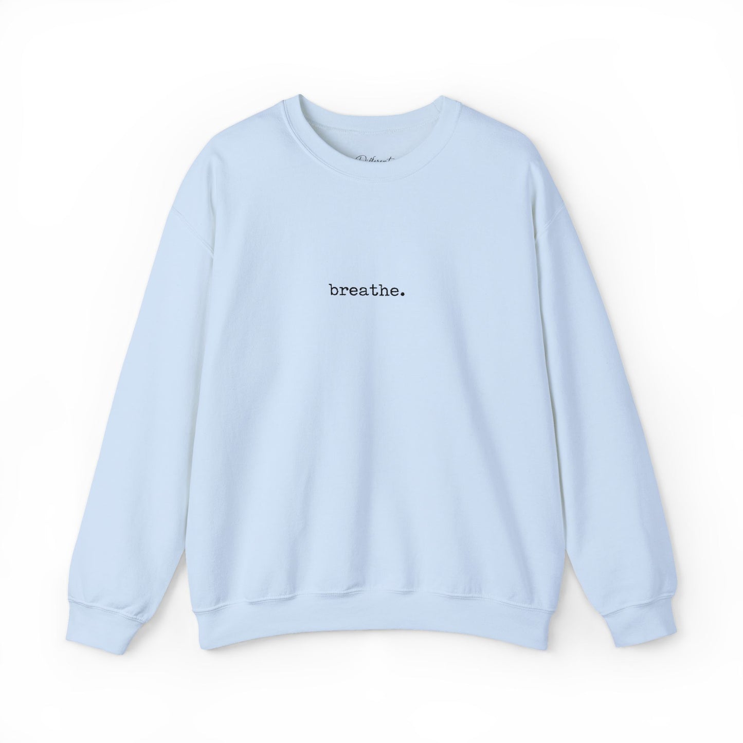 Breathe Minimalist Crewneck Sweatshirt