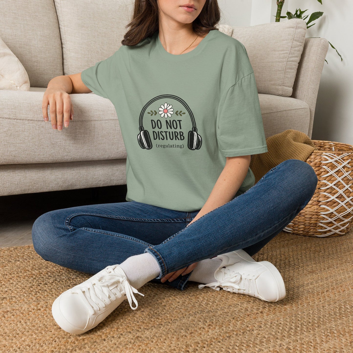 Do Not Disturb Headphones T-Shirt — Relaxing Listening Tee