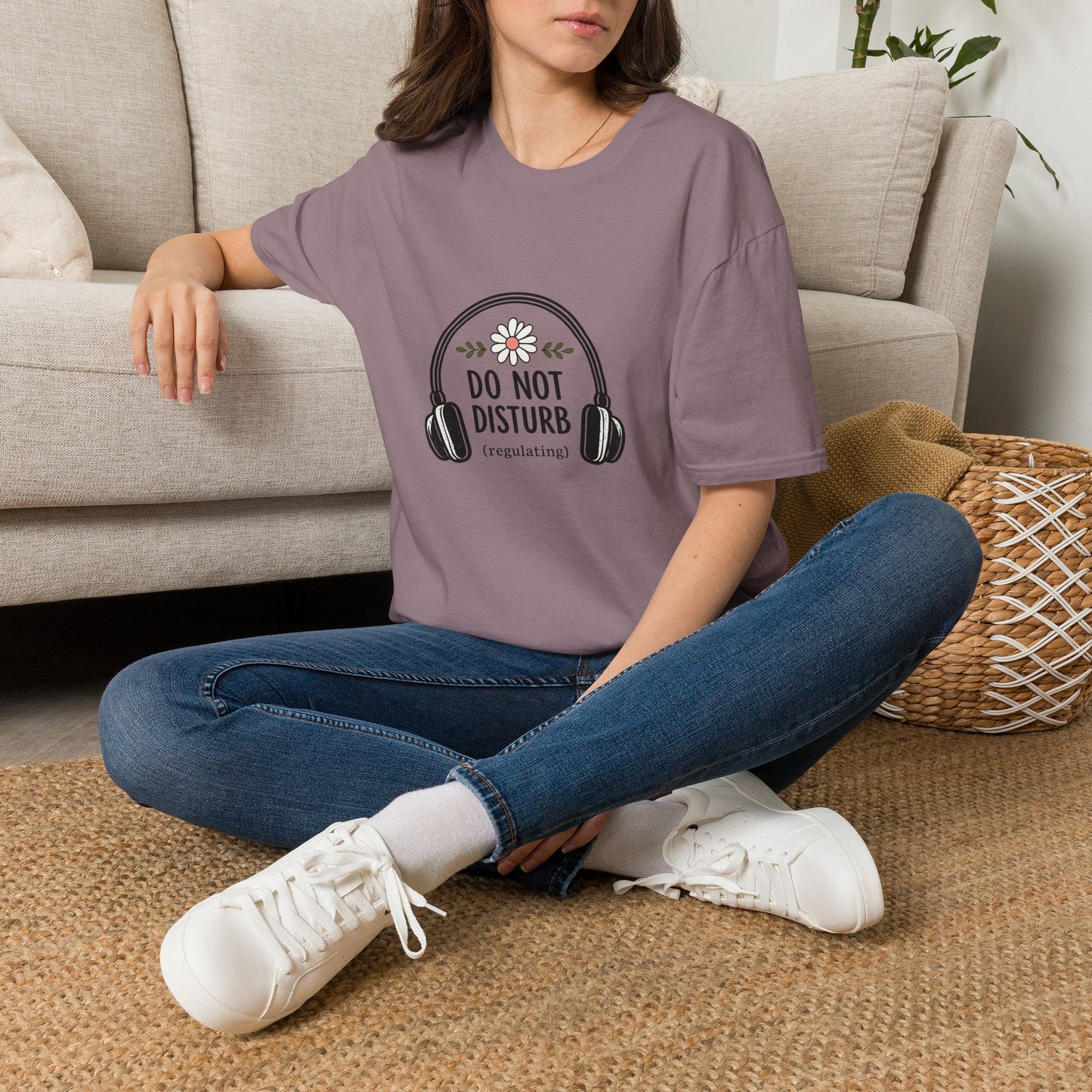Do Not Disturb Headphones T-Shirt — Relaxing Listening Tee