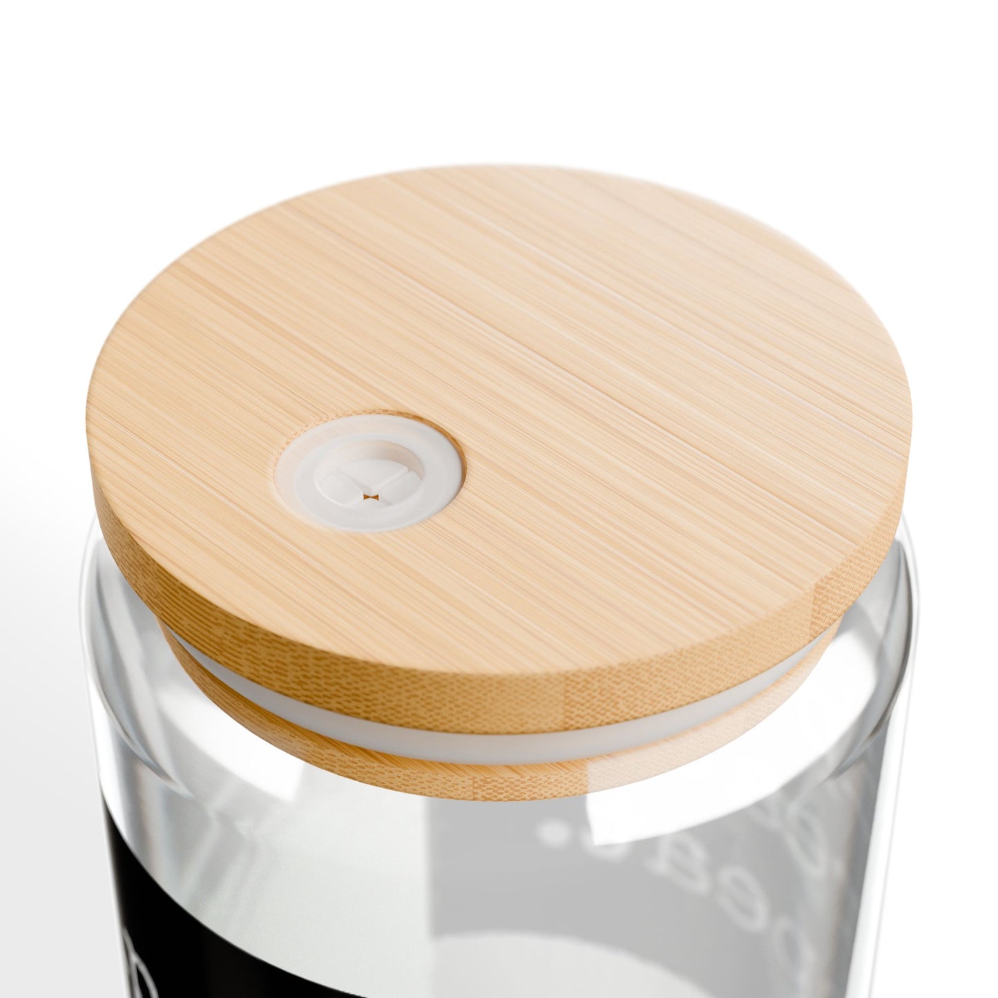 Sip Breathe Repeat Glass - 16oz Sipper with Straw